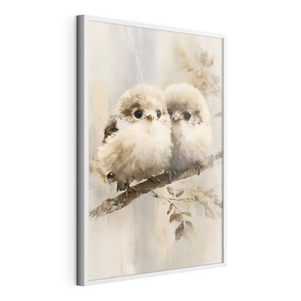 Poster Due soffici gufetti f49425