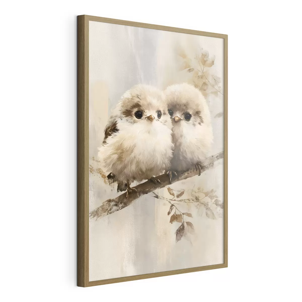 Poster Due soffici gufetti f49425