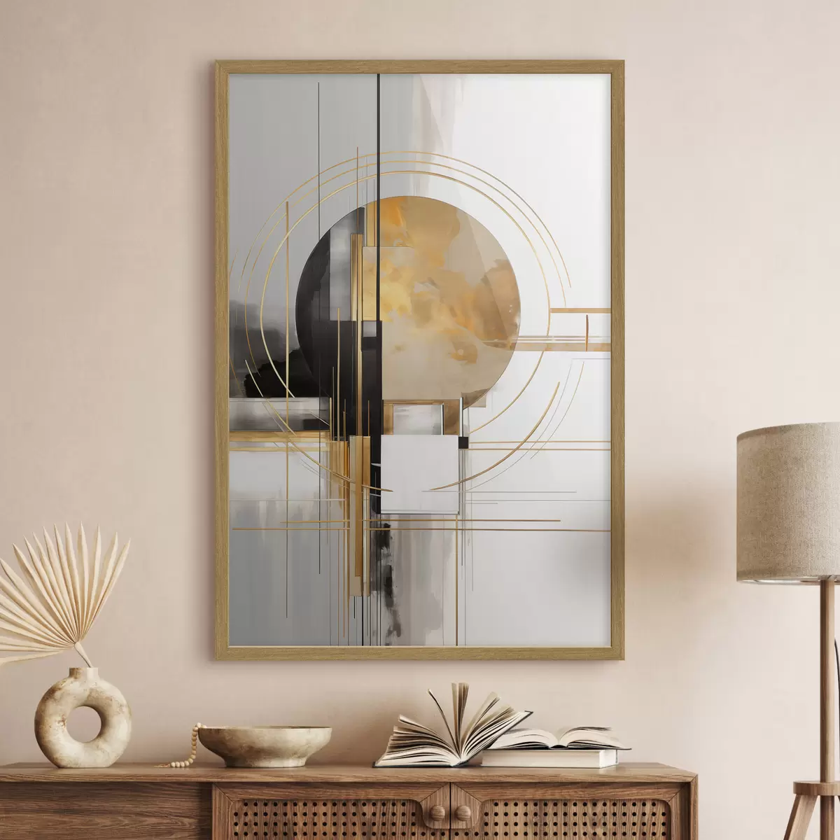 Poster Geometria e fascino f49481