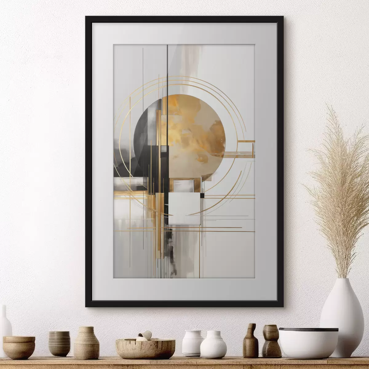 Poster Geometria e fascino f49481