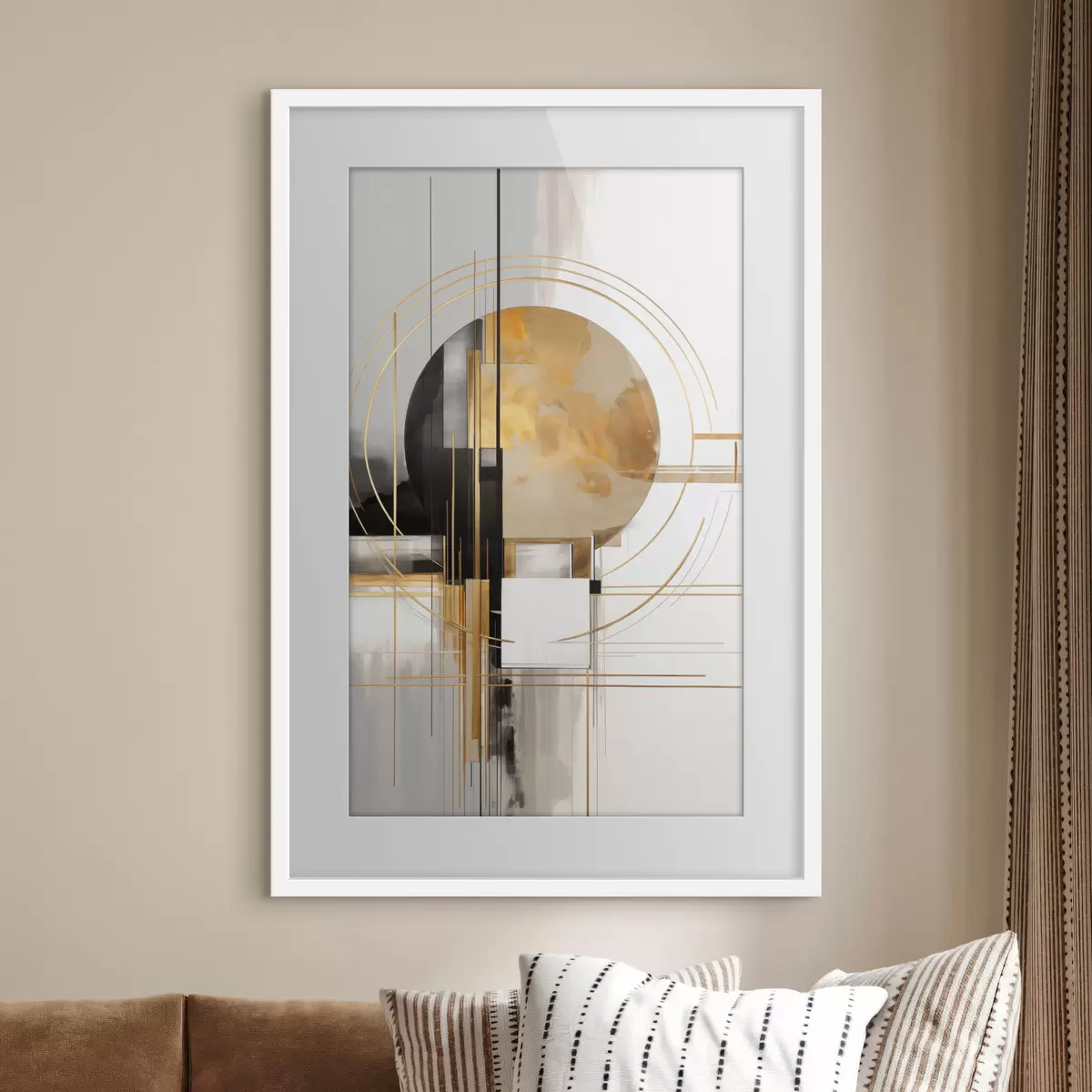 Poster Geometria e fascino f49481