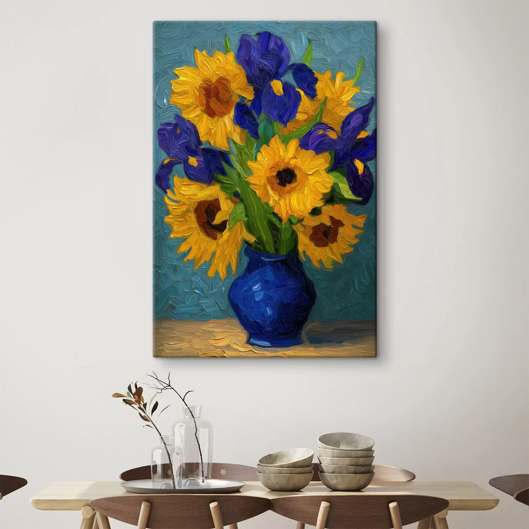 carta da parati Fiori in un vaso nr. s49534