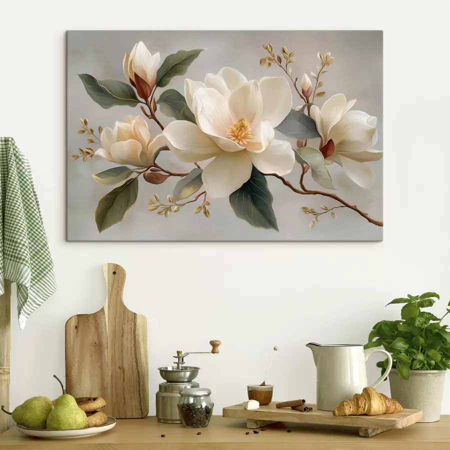 carta da parati Un ramo con fiori nr. s49538