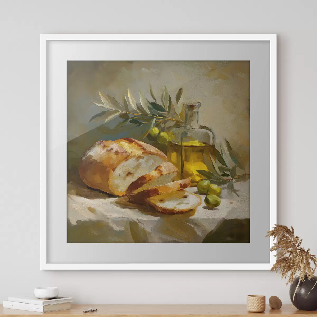 Poster Pane e olio d'oliva f49529