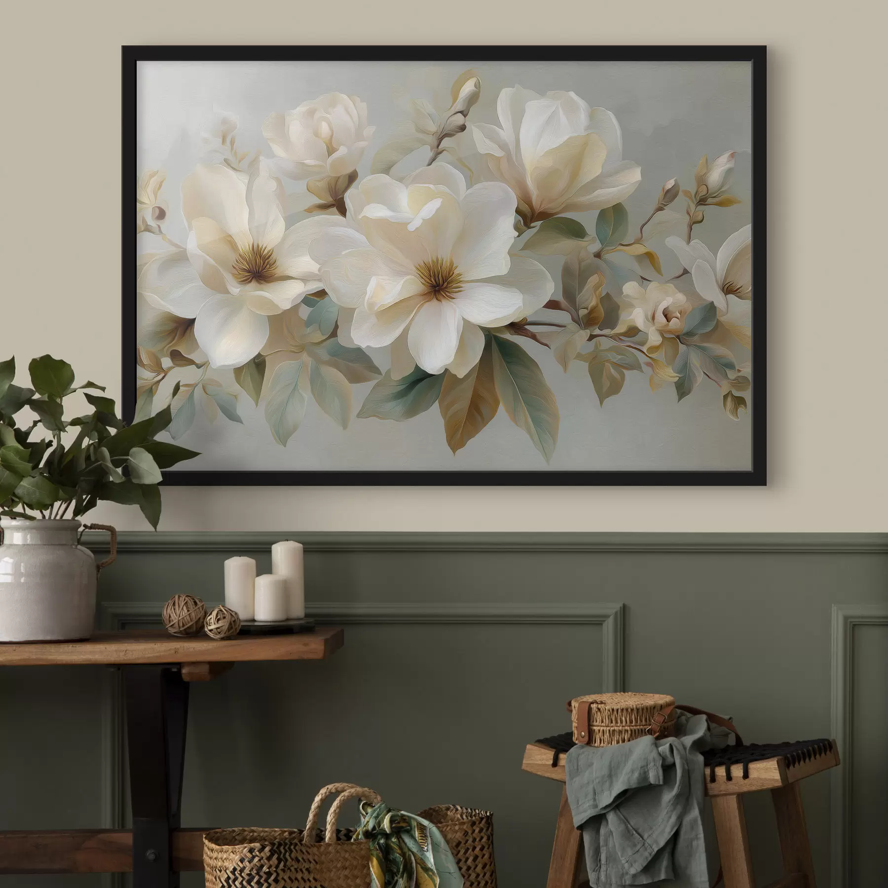carta da parati Un ramo con fiori nr. f49532