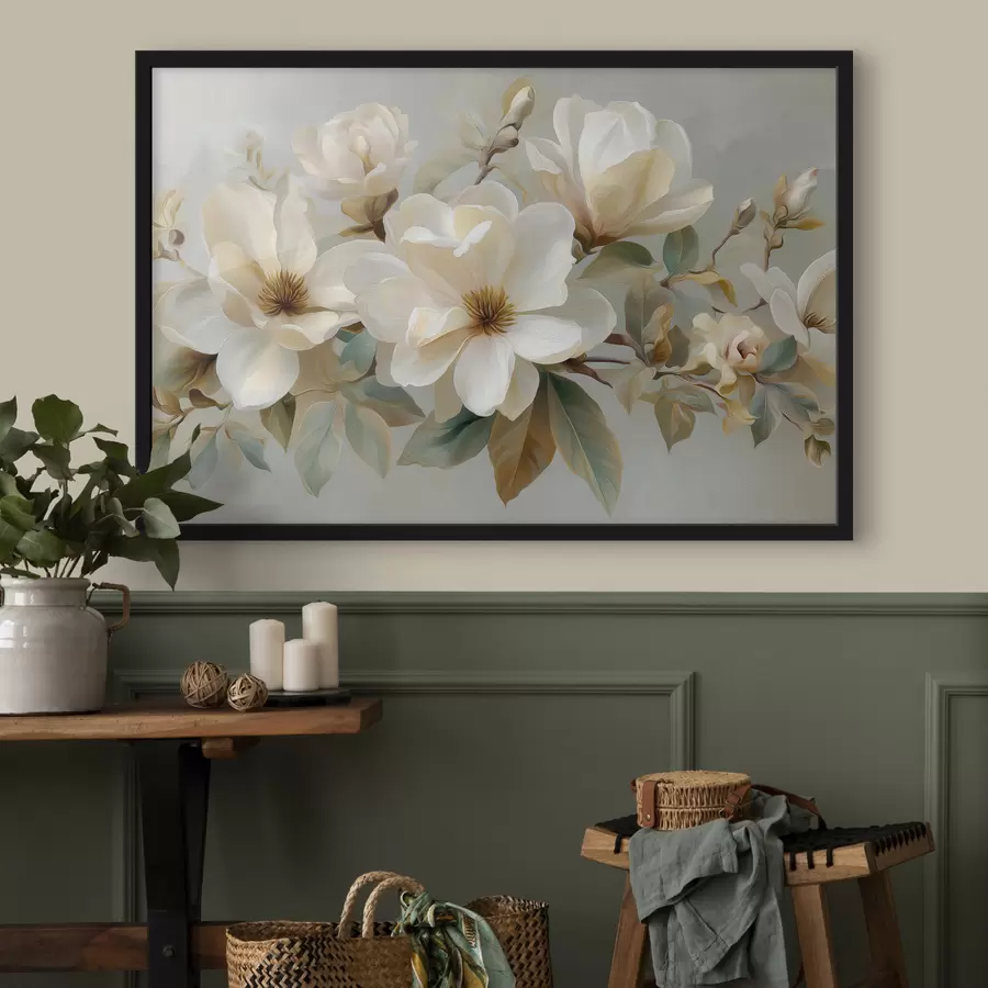 carta da parati Un ramo con fiori nr. f49532