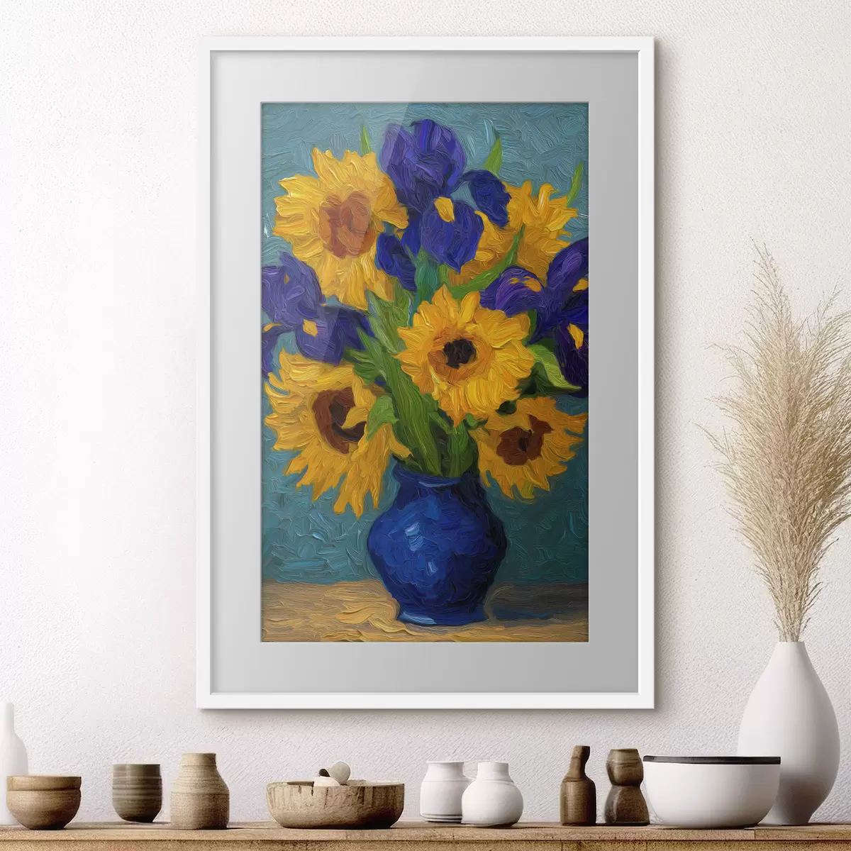 Poster Fiori in un vaso f49534