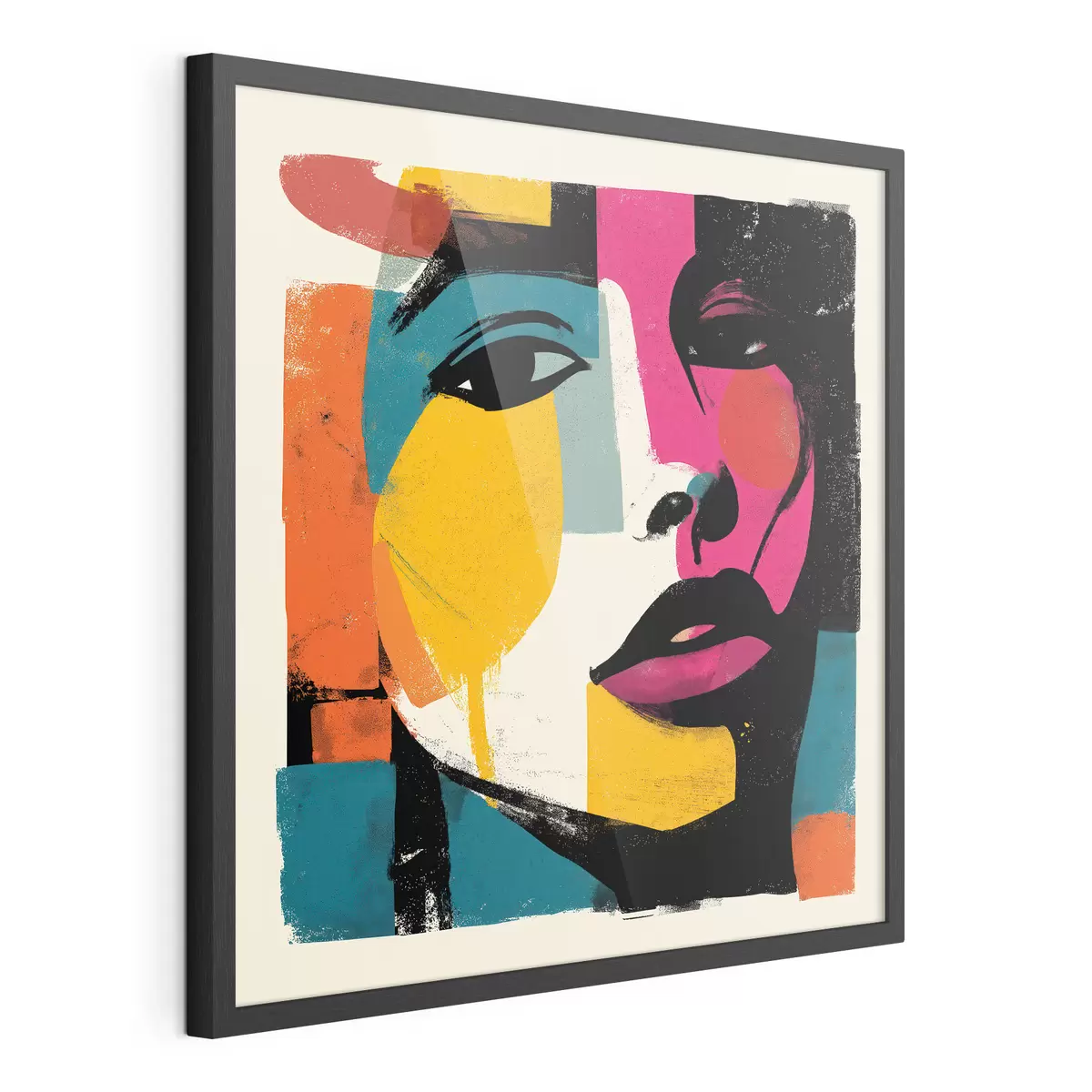 Poster Un volto astratto f49543