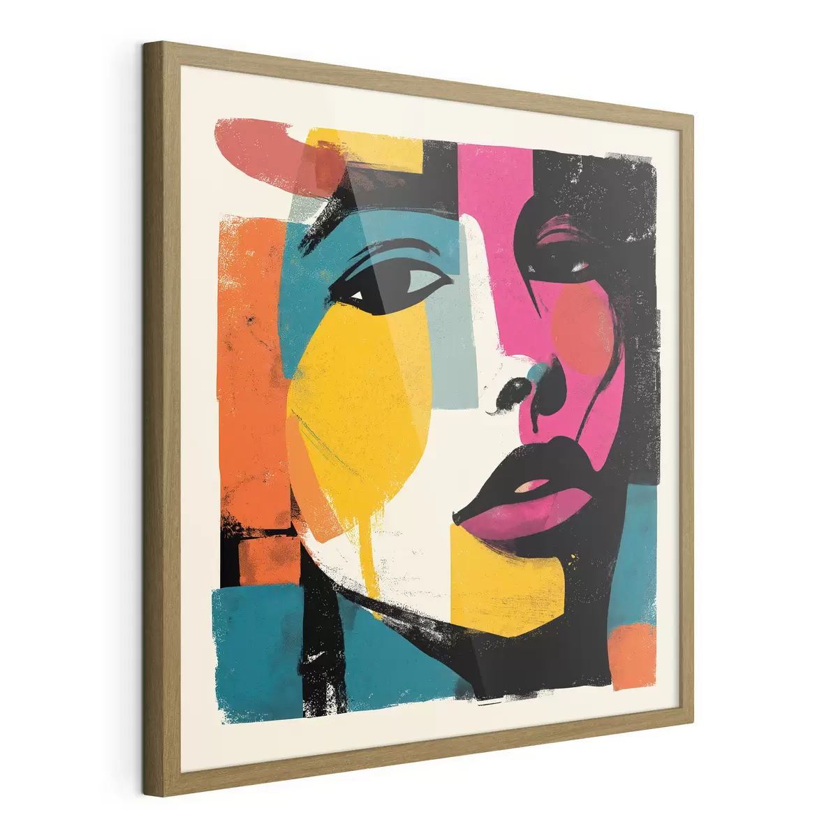Poster Un volto astratto f49543