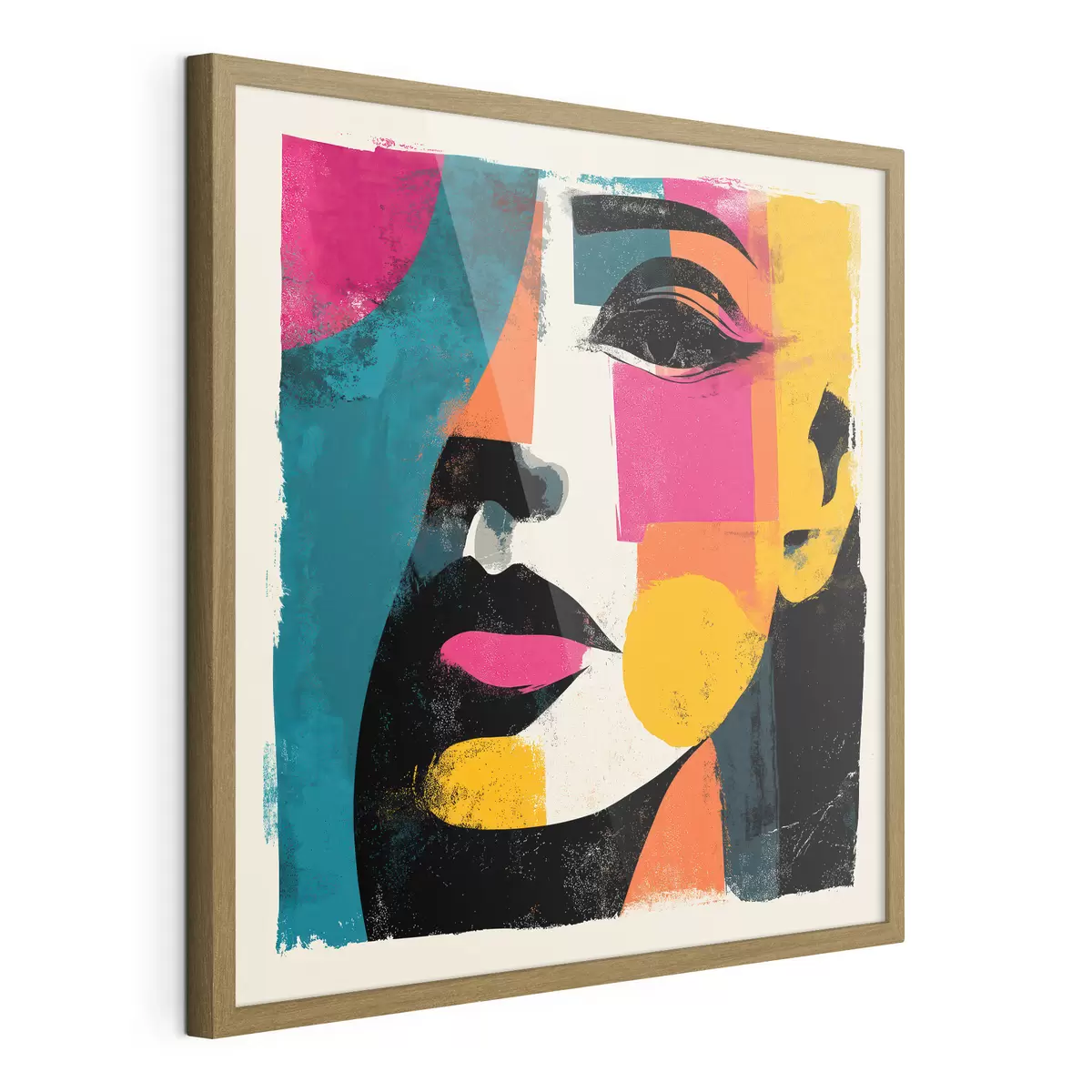 Poster Un volto astratto f49544