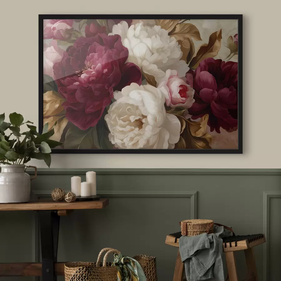 carta da parati Peonie nr. f49546