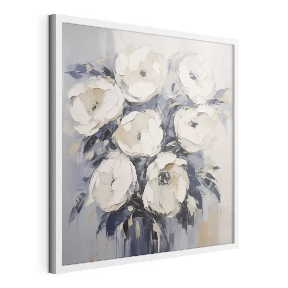 Poster Rose stilizzate, imitazione di un dipinto f49504