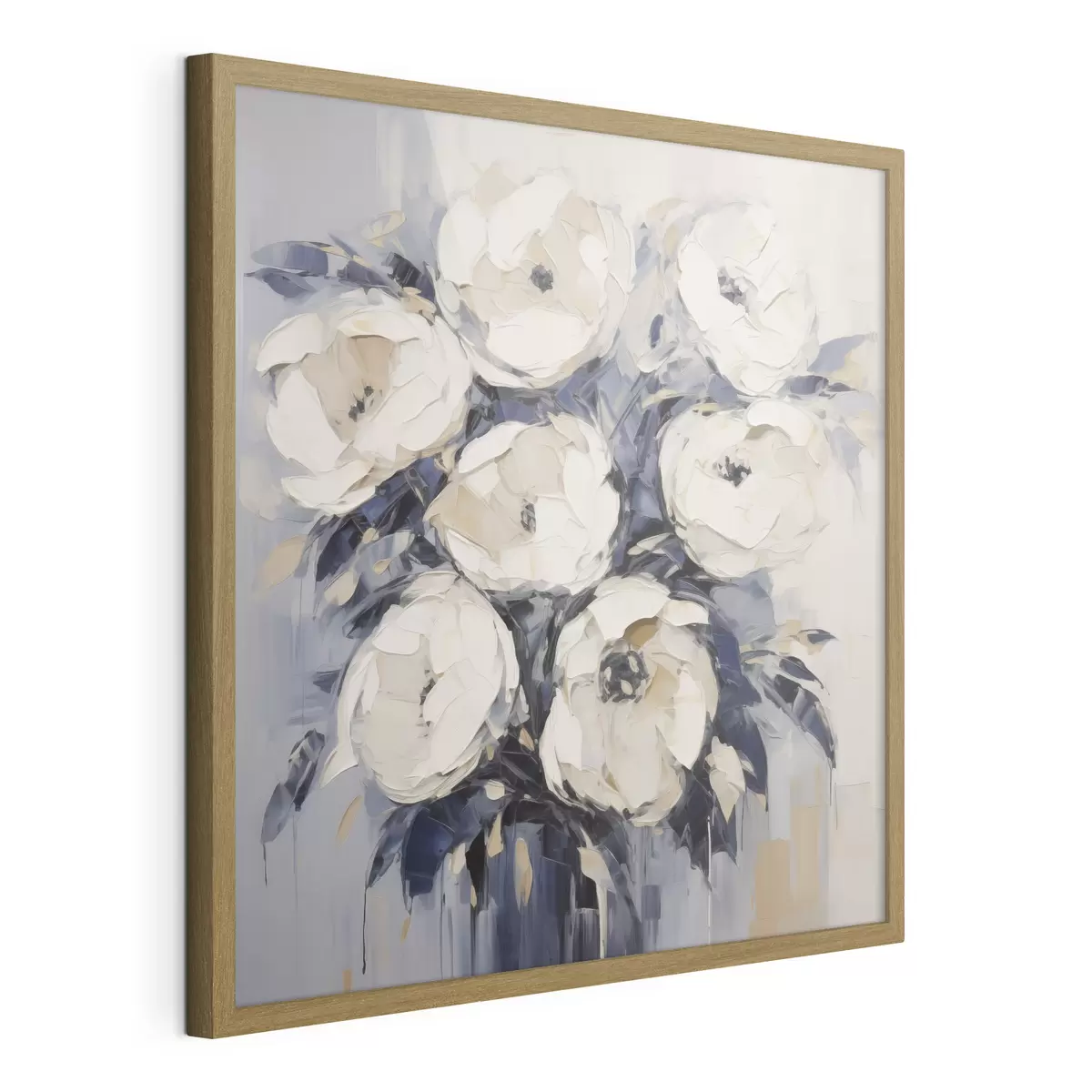 Poster Rose stilizzate, imitazione di un dipinto f49504