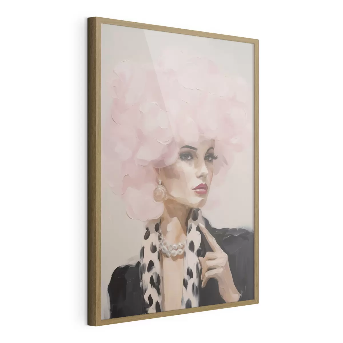 Poster Ritratto in stile moderno di una donna f49509