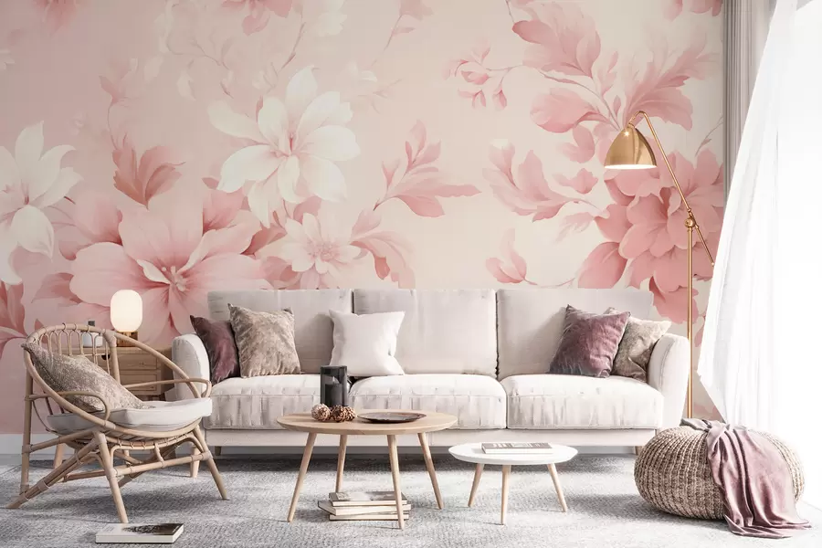 Carta da parati Floreale Fiori classici n. w05437