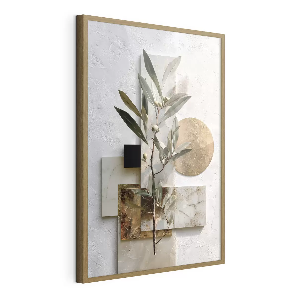 Poster Geometria del ramo d’ulivo f49555