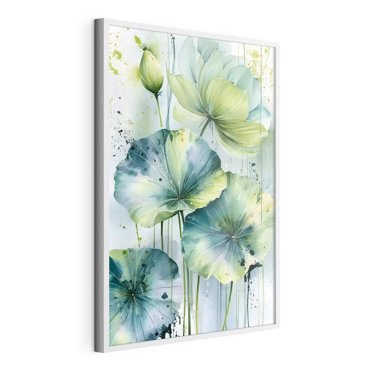 Poster gigli in stile acquerello f49562