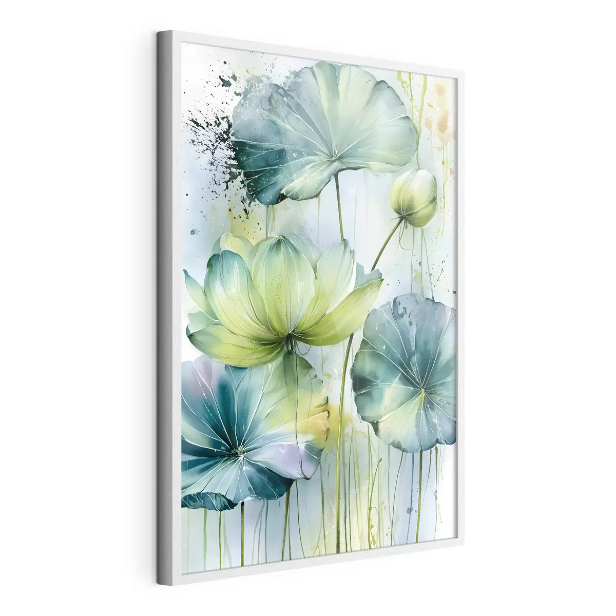 Poster gigli in stile acquerello f49563