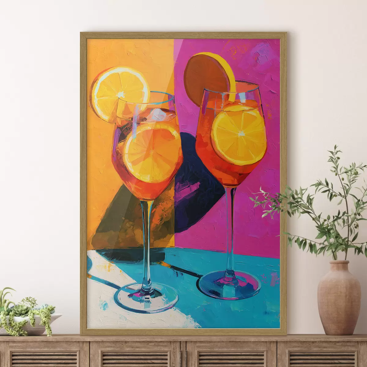 Poster Carezza e slancio f49607