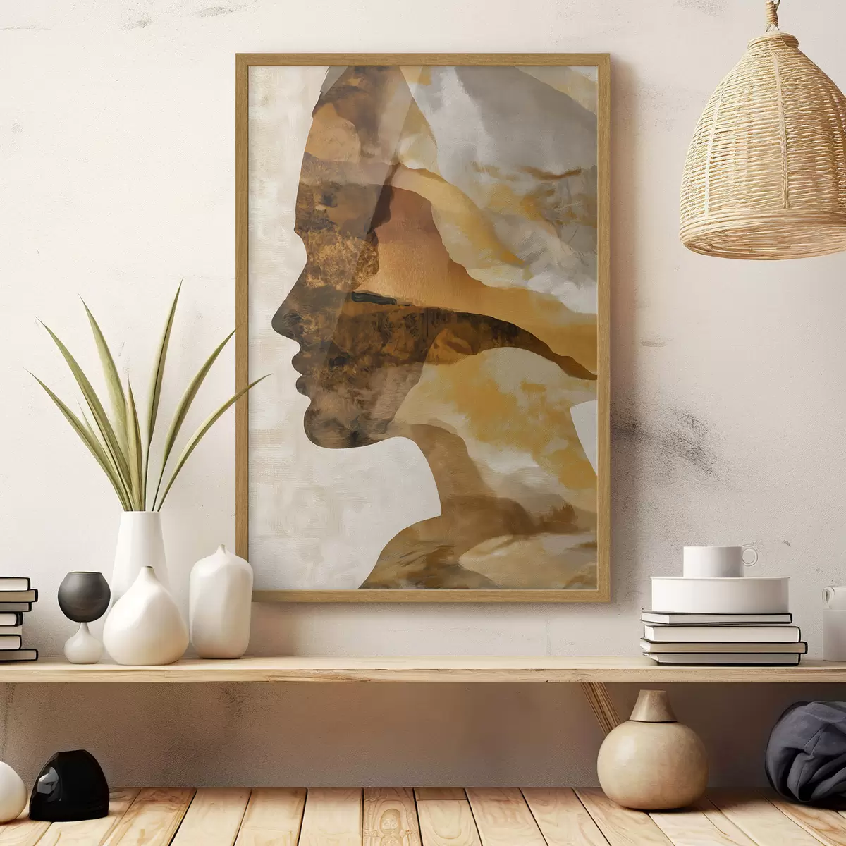 Poster Una silhouette femminile f49608