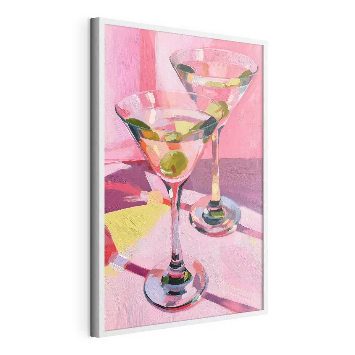 Poster Bicchieri con olive f49609