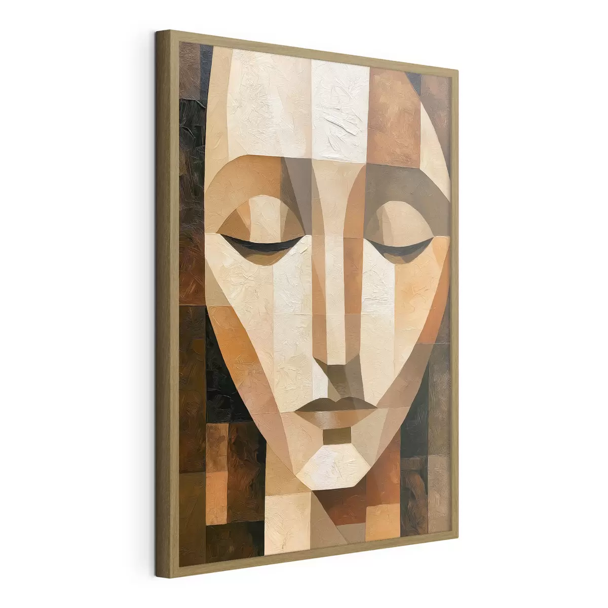 Poster Un ritratto geometrico f49610