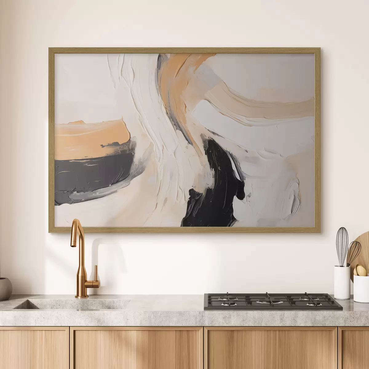 Poster Un dipinto astratto f49616