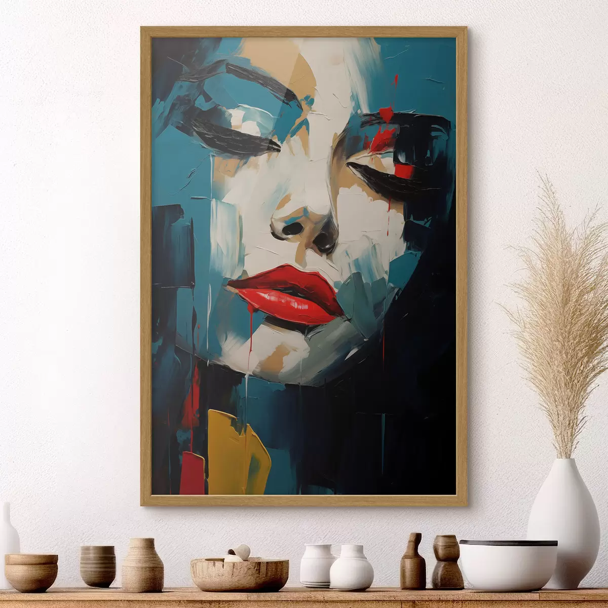 Poster Ritratto astratto f49627