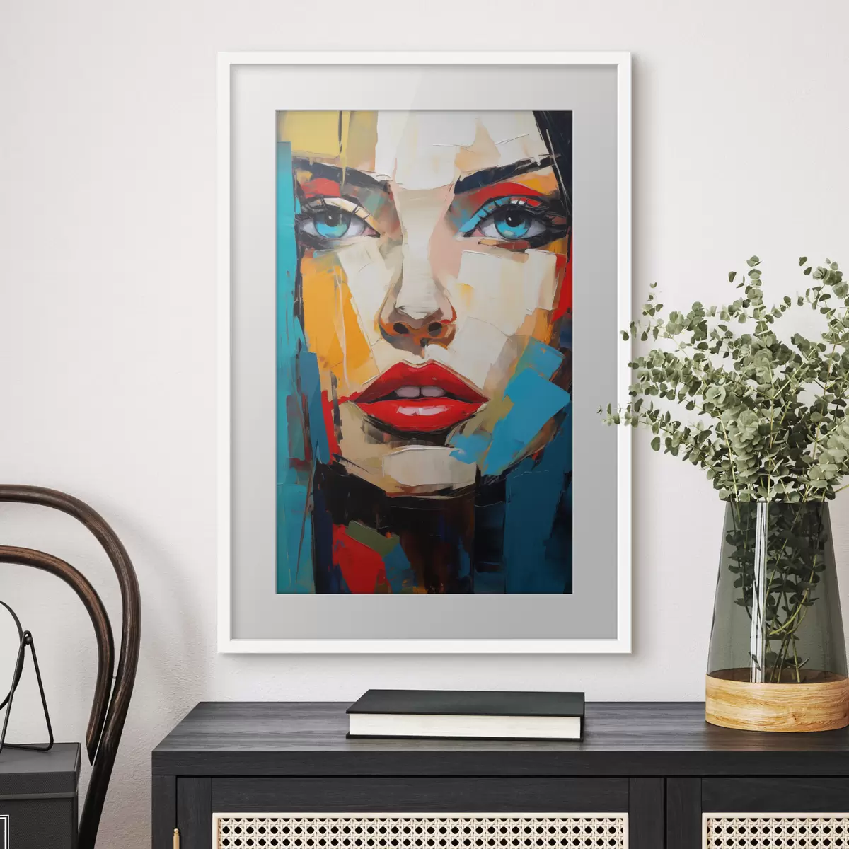 Poster Ritratto astratto f49628
