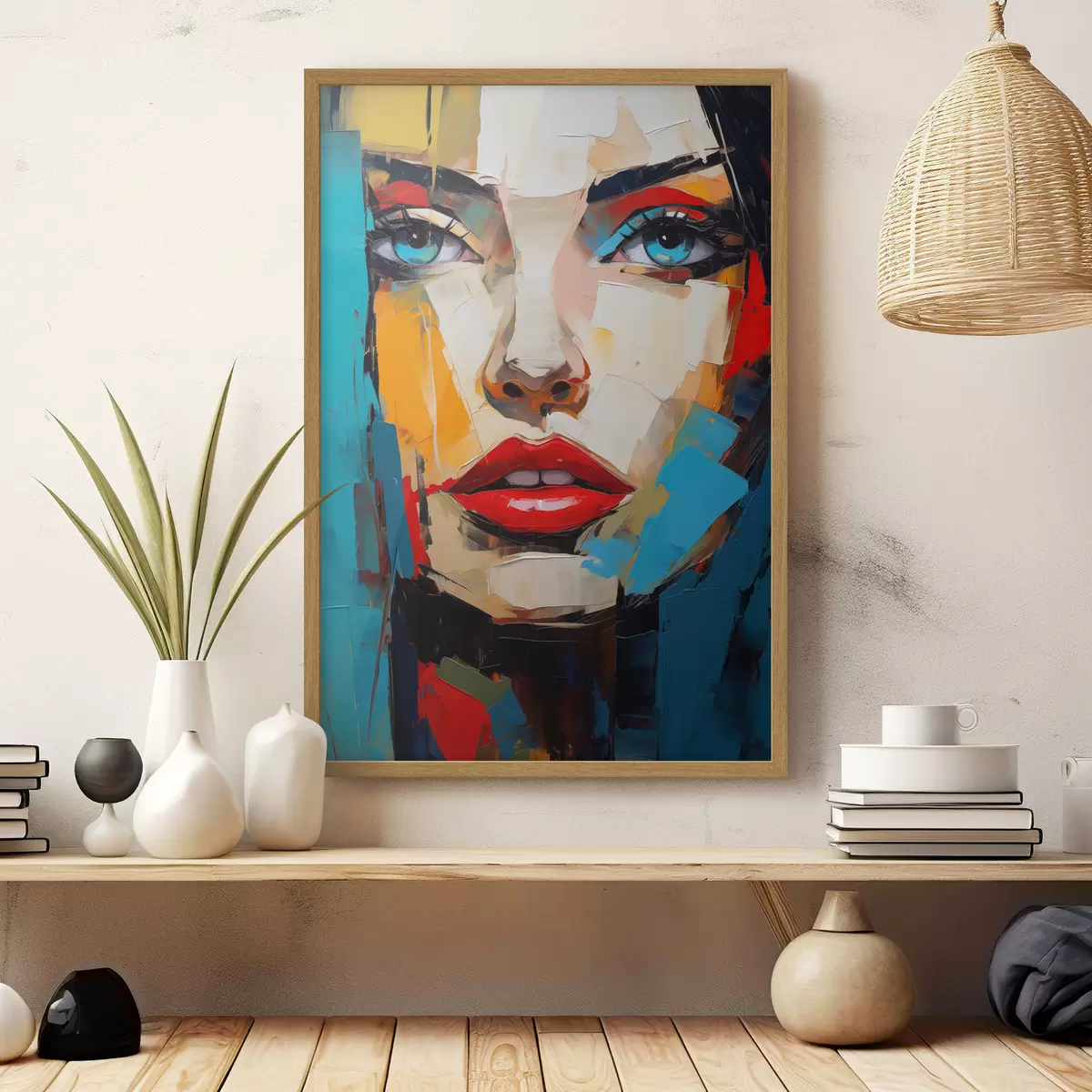 Poster Ritratto astratto f49628
