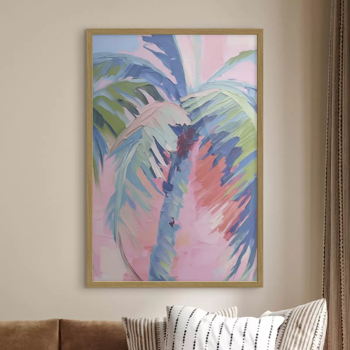 Poster Pittura a imitazione di palma f49593