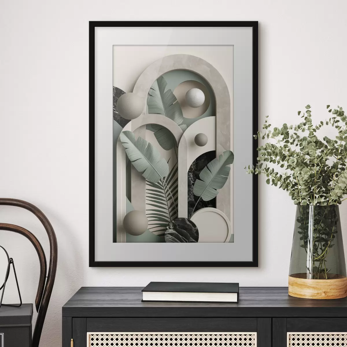 Poster Composizione dell'arco botanico f49515
