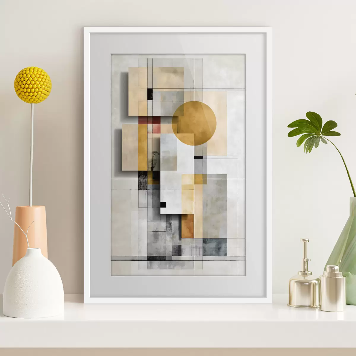 Poster Astrazione geometrica f49523
