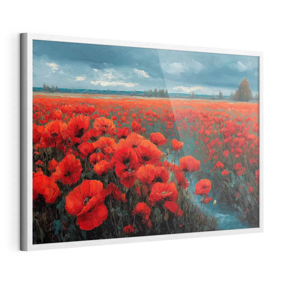 Poster Campo di papaveri f49631