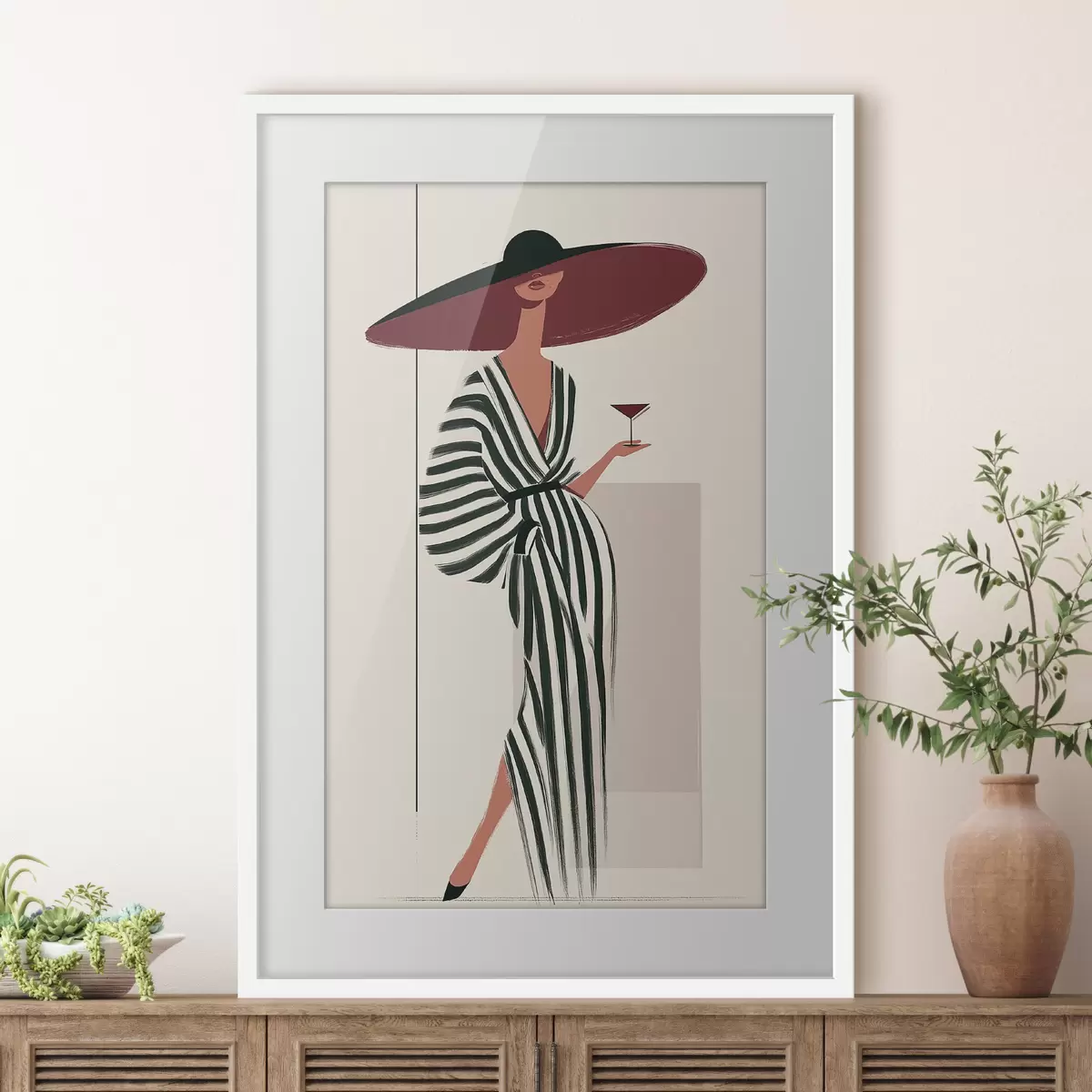 Poster La tesa bordeaux f49634