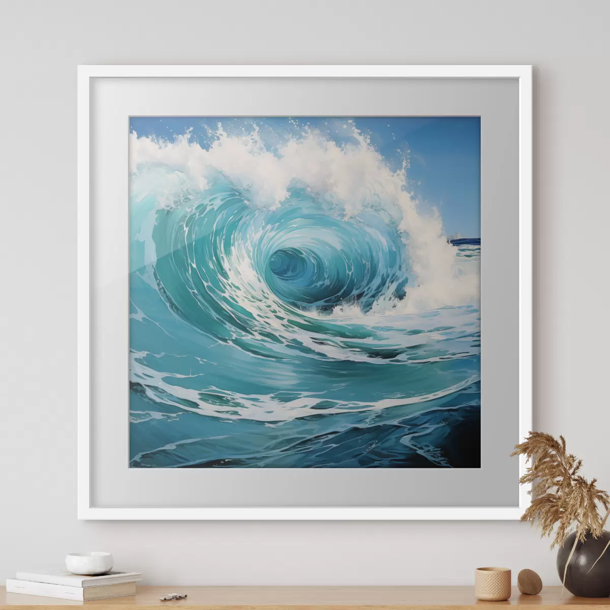 Poster Onde dell'oceano f49637