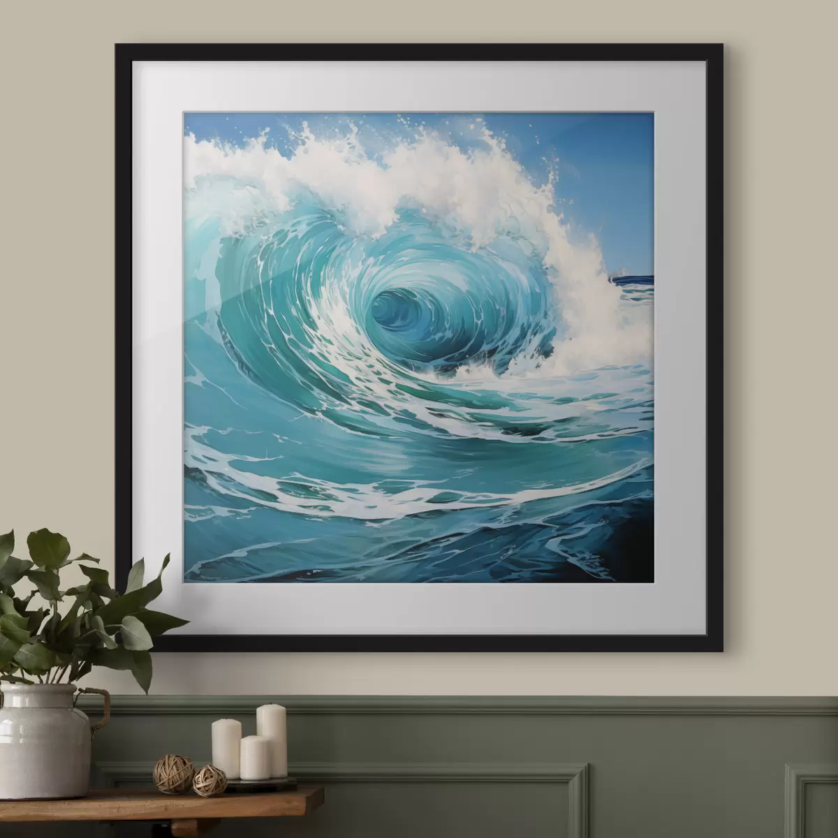 Poster Onde dell'oceano f49637