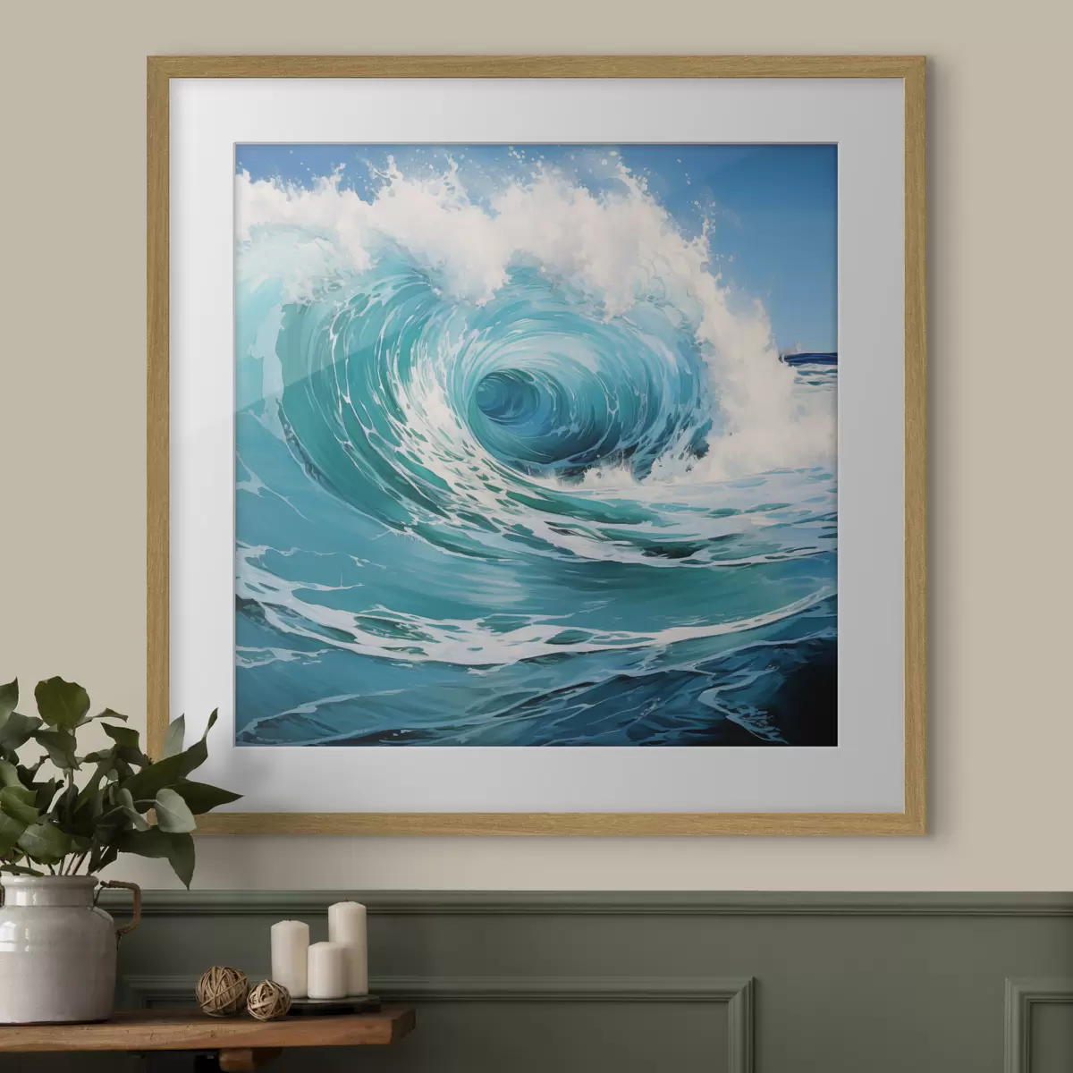 Poster Onde dell'oceano f49637