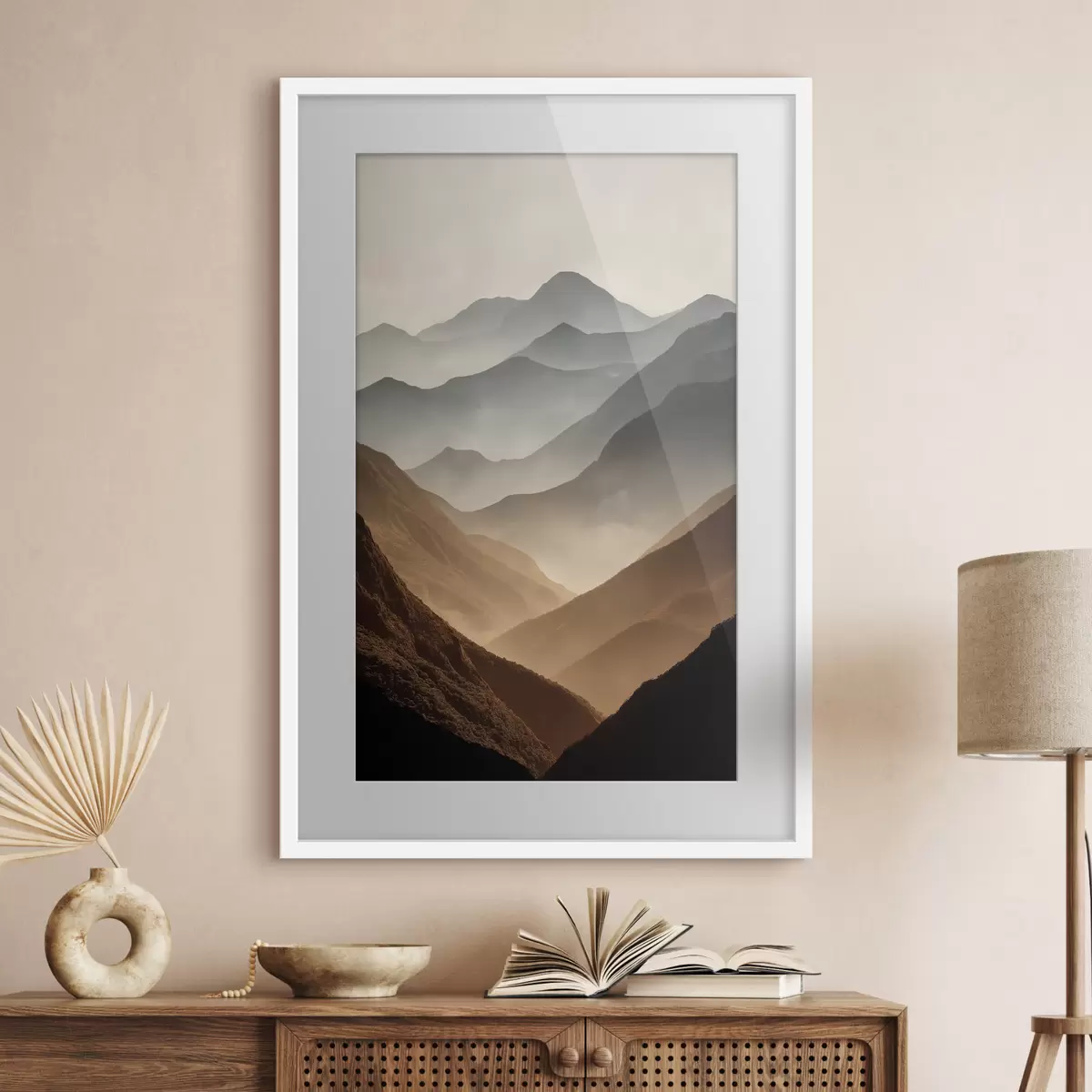 Poster Montagne delicate f49643