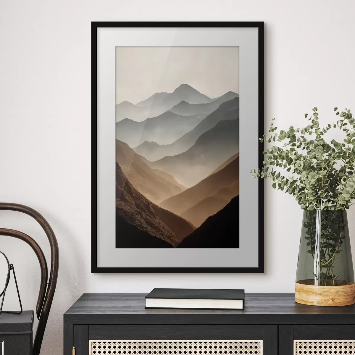 Poster Montagne delicate f49643