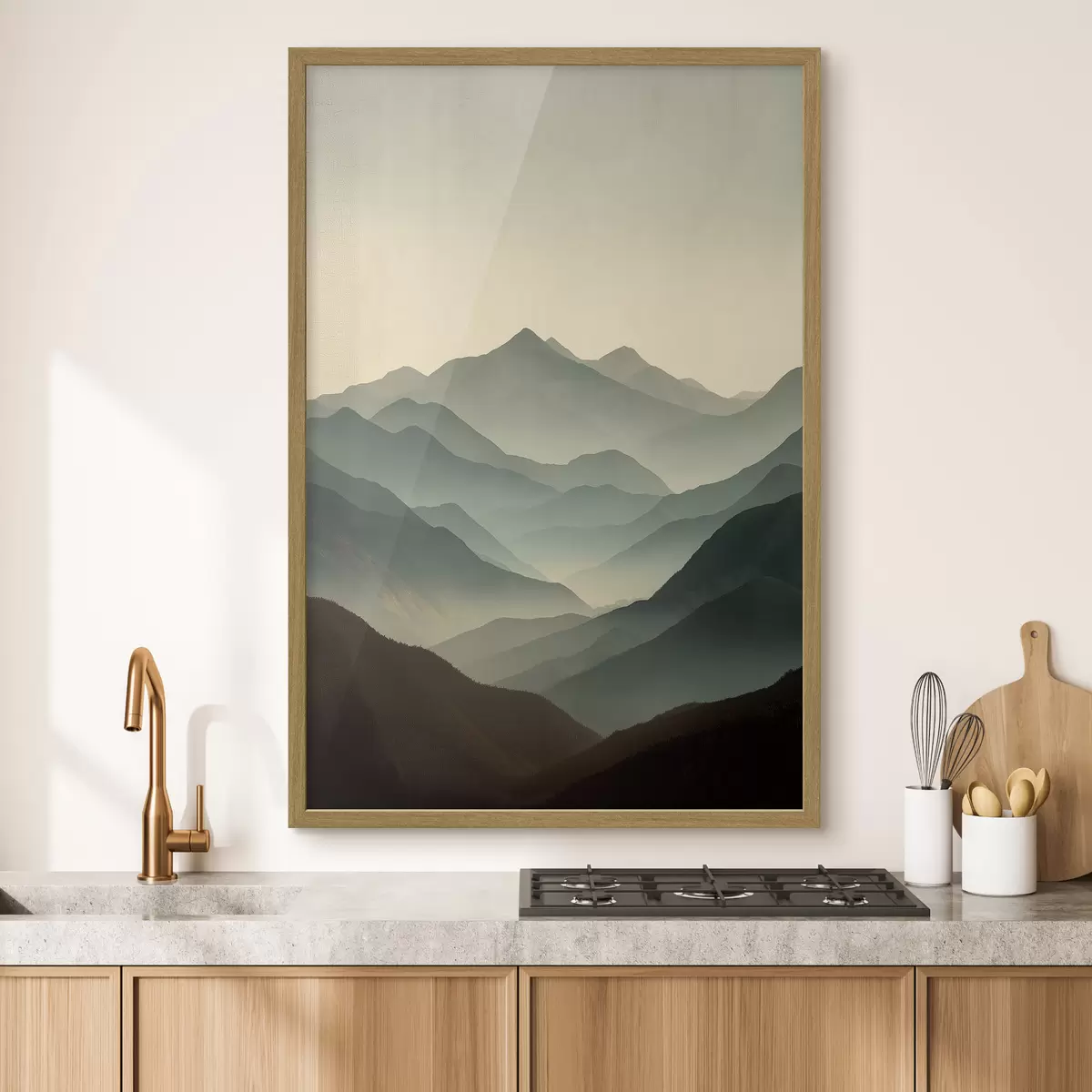 Poster Le montagne all’alba f49644