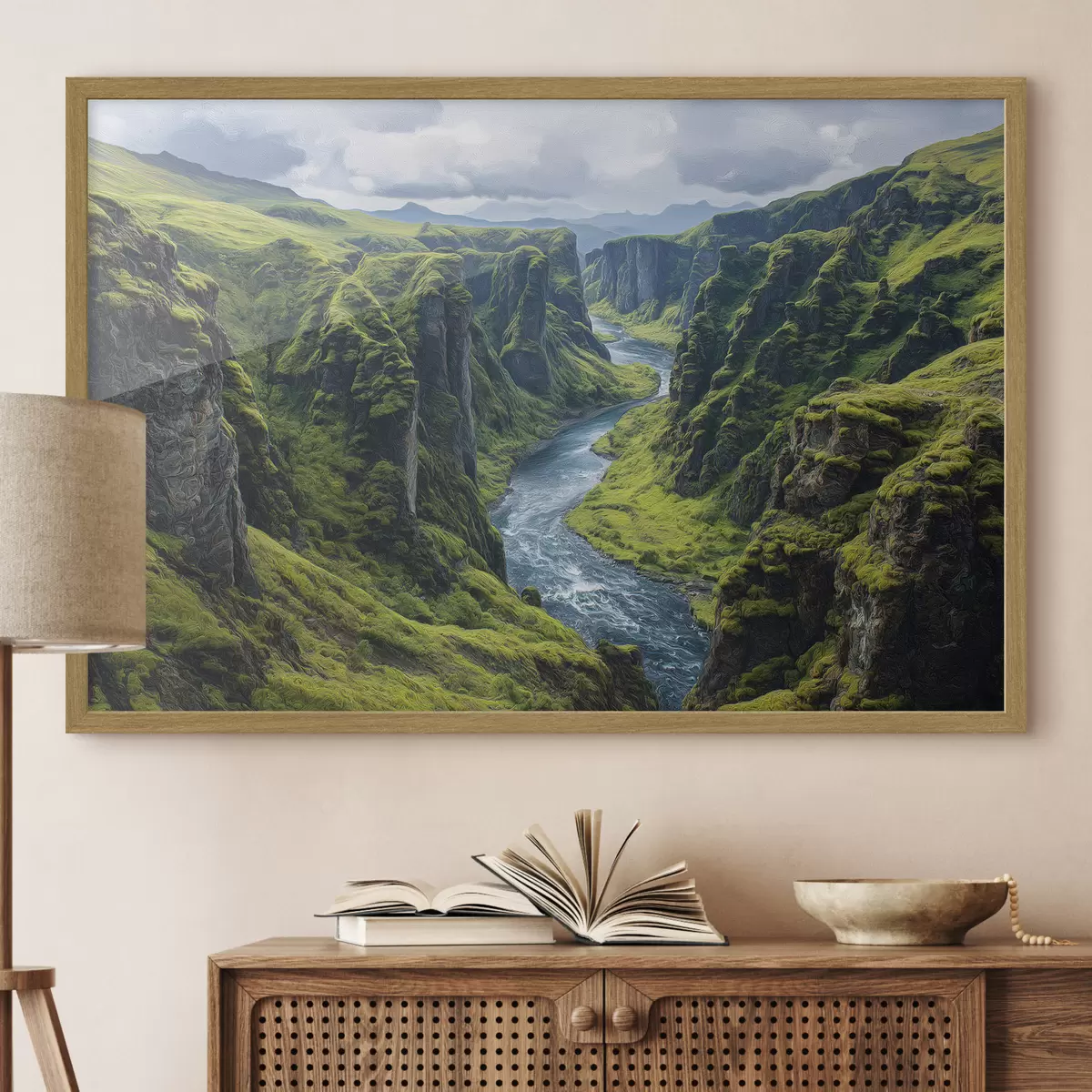 Poster Vista sul canyon f49662