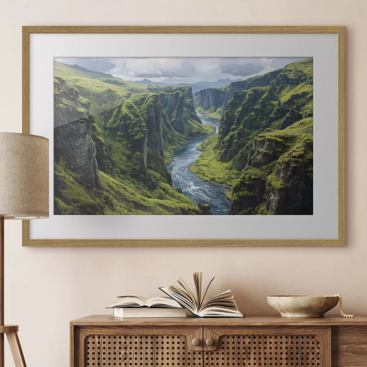 Poster Vista sul canyon f49662