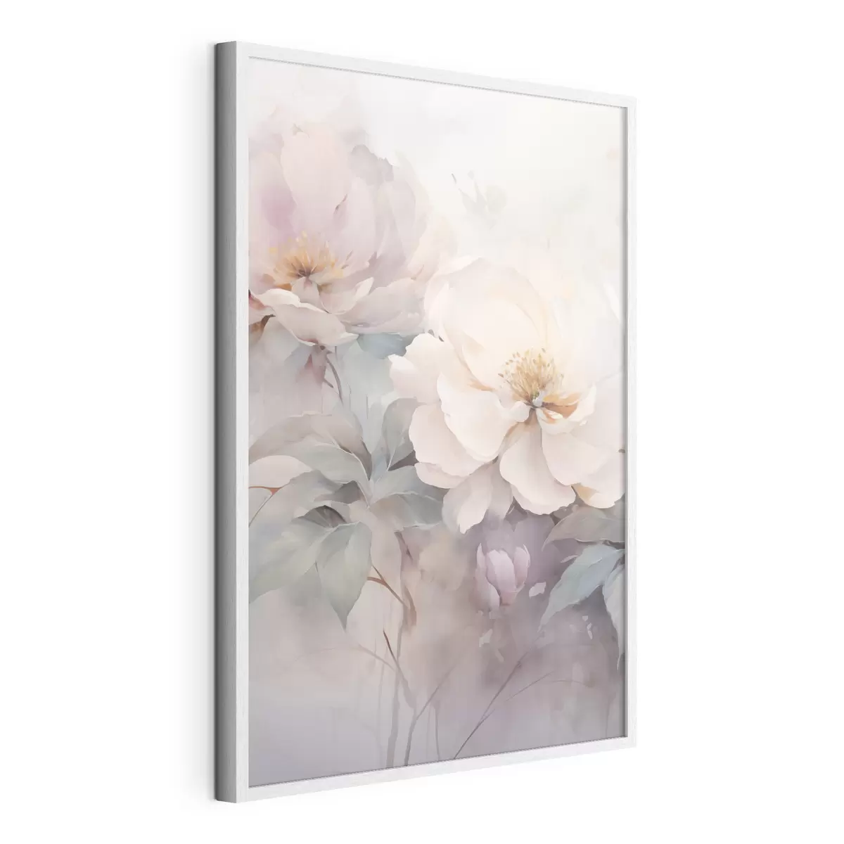 Poster Delicate peonie dai colori pastello f49375