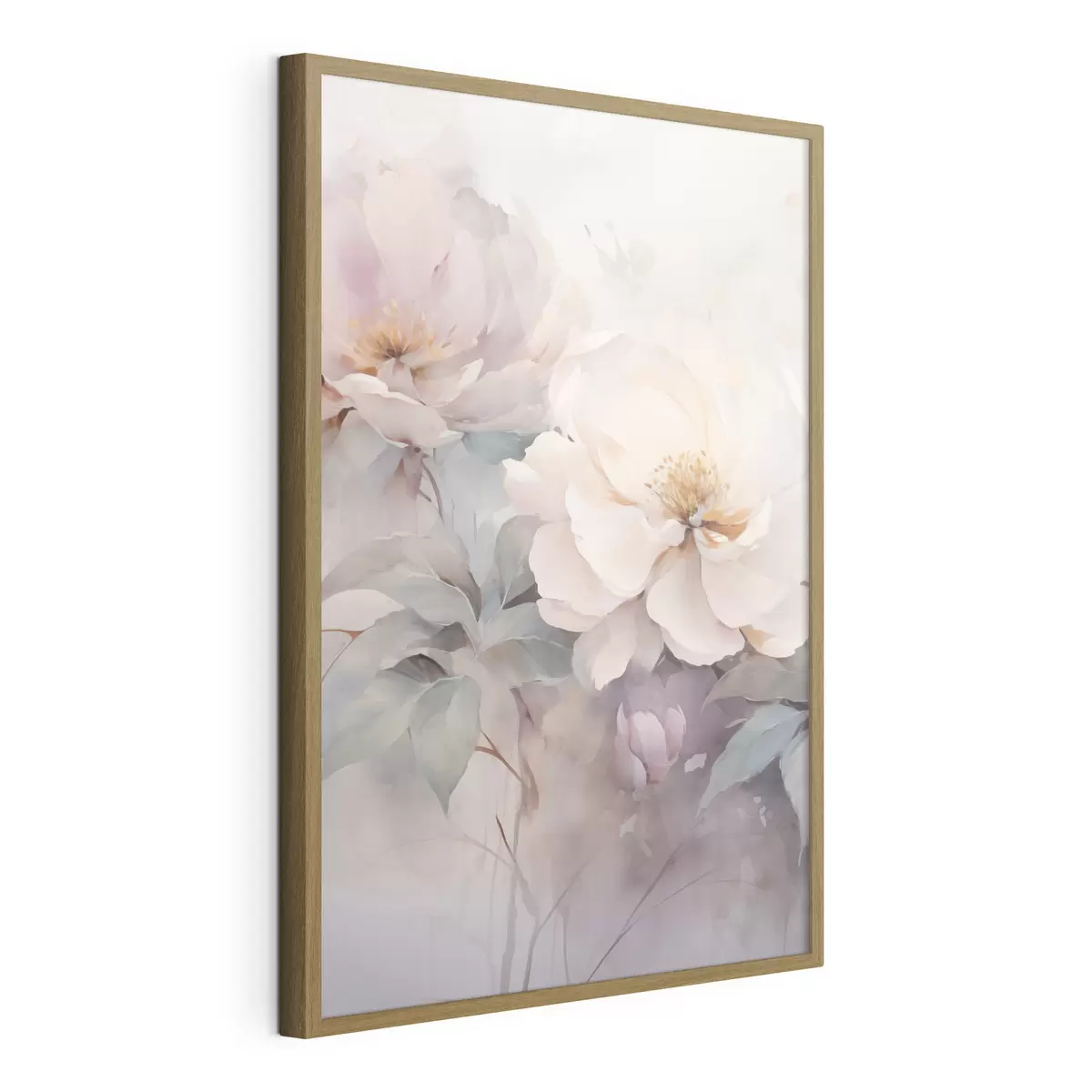 Poster Delicate peonie dai colori pastello f49375