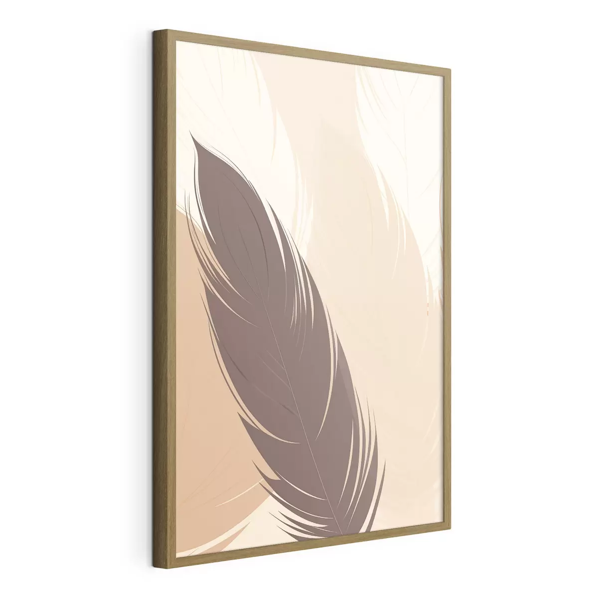 Poster Minimalismo astratto e piumato f49382