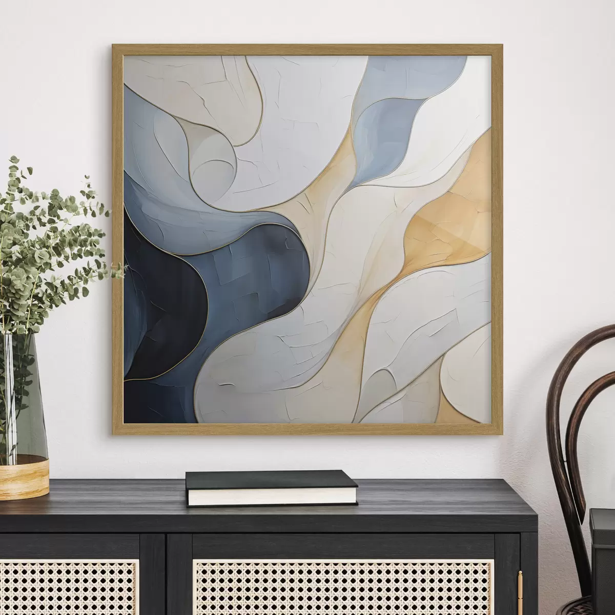 Poster Motivo astratto, imitazione della pittura f49752