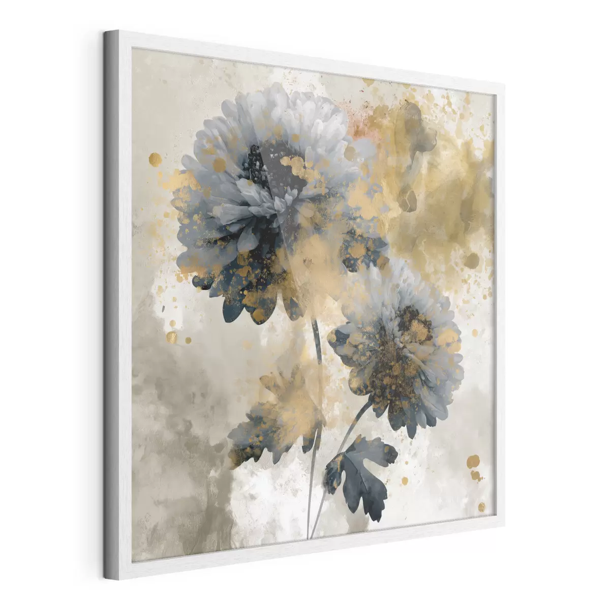 Poster Fiori stilizzati con tocchi decorativi f49693