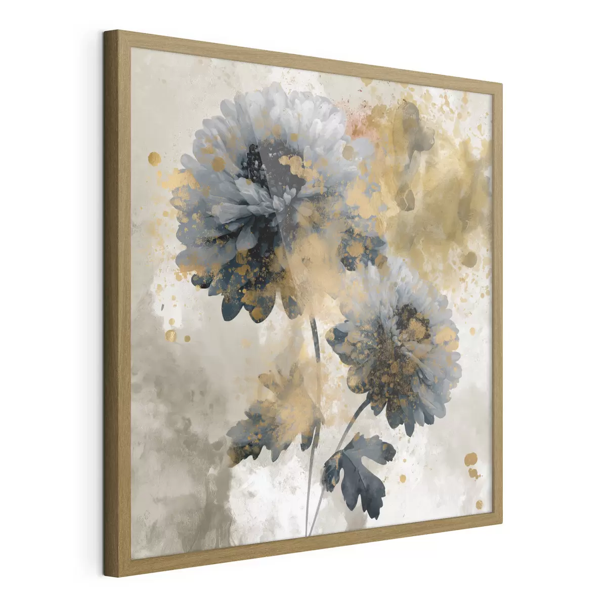Poster Fiori stilizzati con tocchi decorativi f49693