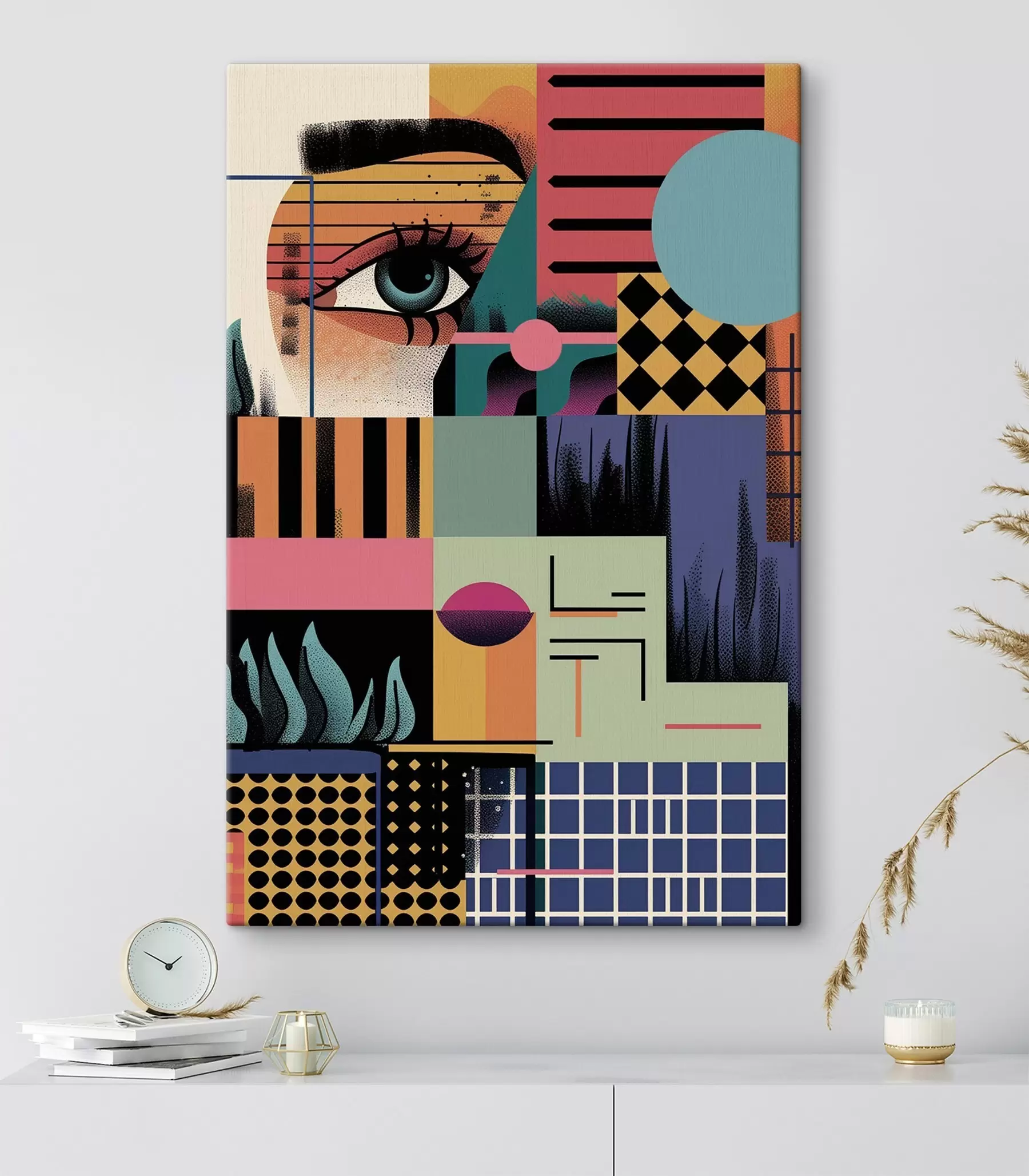 carta da parati Astrazione geometrica e Pop Art nr. s49739